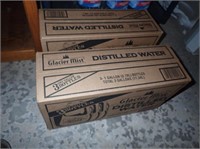 (2) Case of Distilled Water - 6 Gal. Total