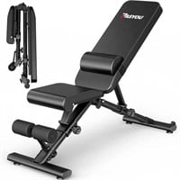 $239 - PASYOU Adjustable Weight Bench 880LB Weight
