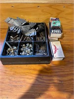 Nuts, bolts, matches, etc.