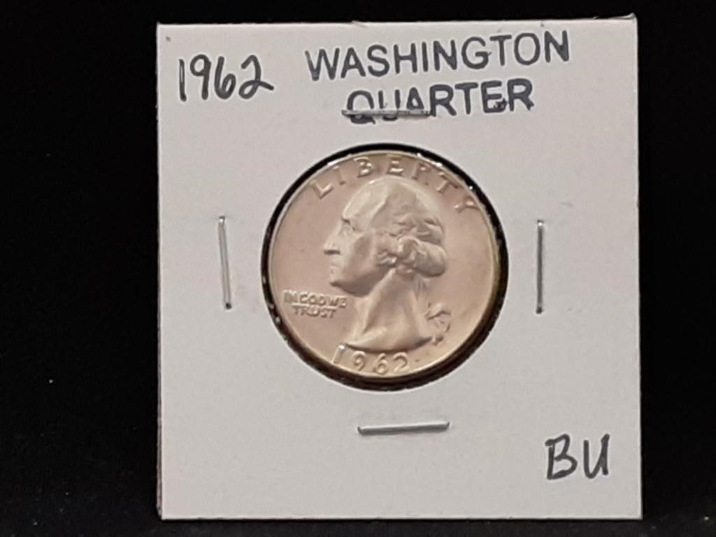 1962 Washington Quarter