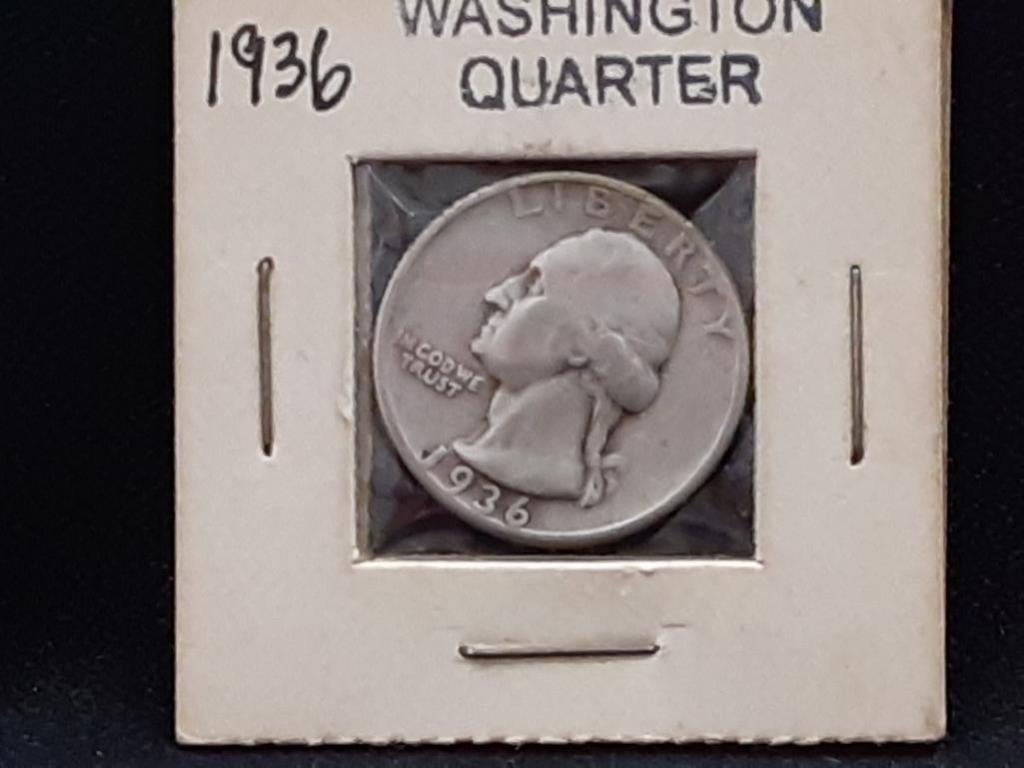 1936 Washington Quarter