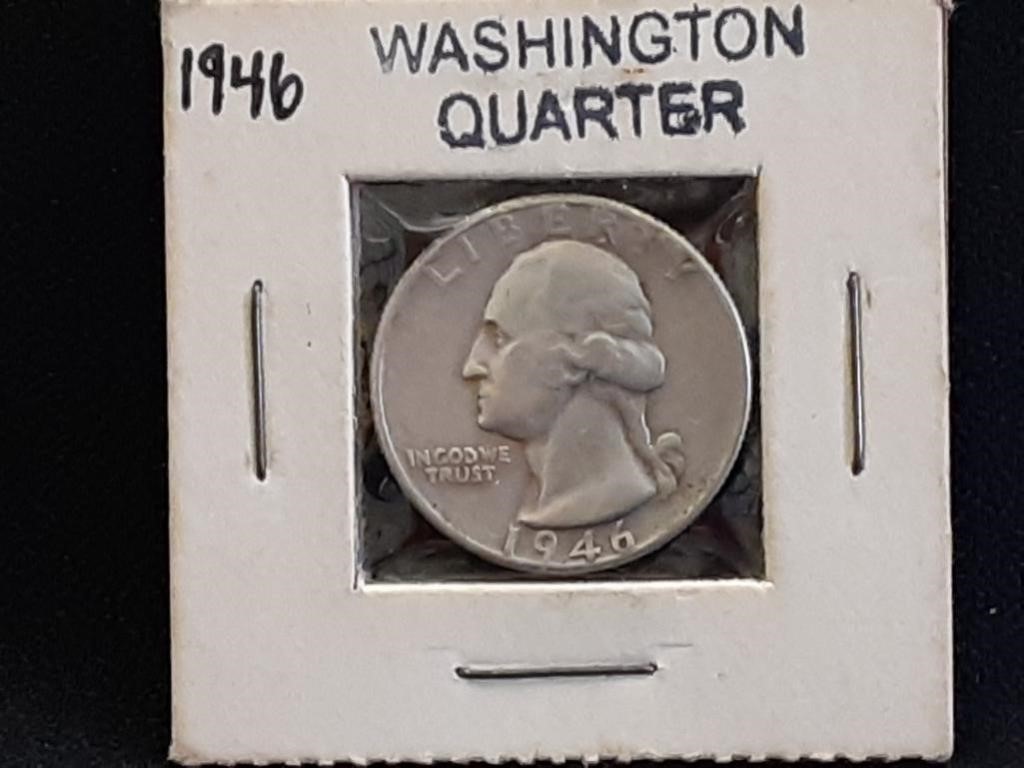 1946 Washington Quarter