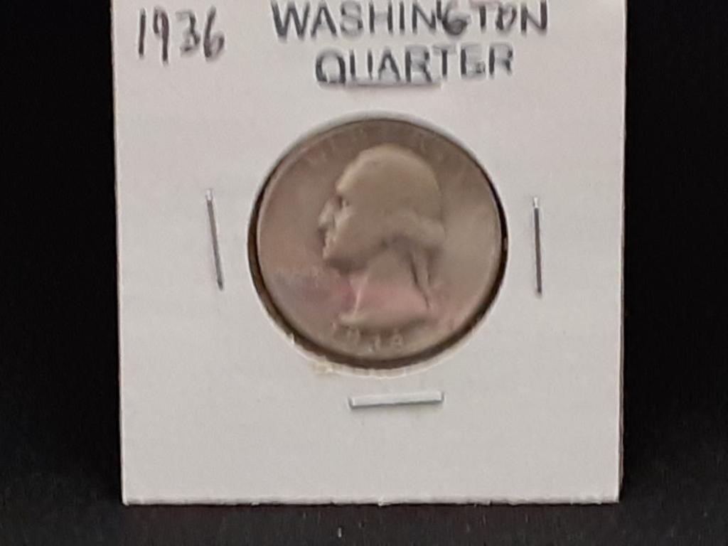 1936 Washington Quarter