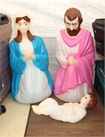 Jesus, Mary & Joseph Blow Molds
