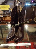 Handmade Leather Boots, 10 EE