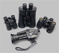 (3) PAIRS OF VINTAGE BINOCULARS