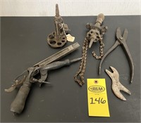 Assorted Antique Tools