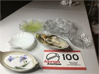 Candy Dishes and Misc Items as Displayed