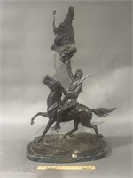 Signed Frederic Remington Bronze