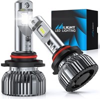 Nilight 9005 LED Bulbs  High Beam  6500k 14000LM