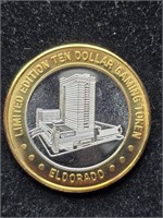 El Dorado Reno, NV Ltd Ed. $10 Gaming Token...