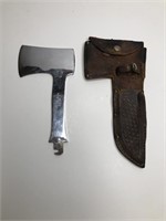 CASE'S TESTED XX HATCHET BLADE AND SHEATH