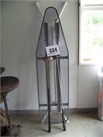 Metal Ironing Board, 2 Golf Putters