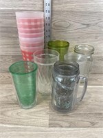 Assorted Plastic Cup Lot