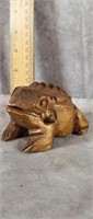 WOODEN FROG PERCUSSION INSTRUMENT