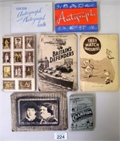 Two autograph albums Film & Sports stars