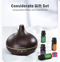 ($89) Victsing Diffuser with Oils, 500ml