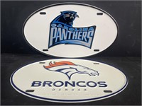 1996 NFL Carolina Panthers and Denver Broncos