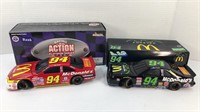 (2) BILL ELLIOTT DIECAST BANKS