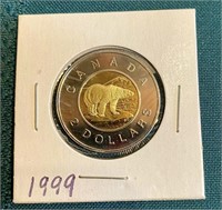 2 DOLLAR COIN 1999