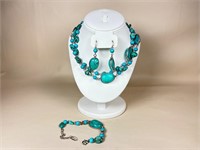 Stauer Jewelry, Necklace, Earrings & Bracelet