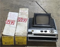 (K) Vintage Panasonic TV-Radio and Xenon Burner