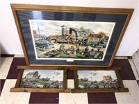 Country Auction by Ken Zella  print and others