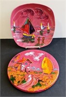 Decorative Plates, Marked Italy