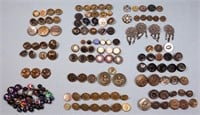 (160) Very Good Unusual Victorian Picture Buttons
