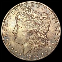 1894-S Morgan Silver Dollar CLOSELY UNCIRCULATED