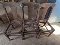 (3) Vintage Chair