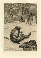 James Tissot original etching