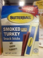 BUTTERBALL SMOKED TURKEY SNACK STICKS