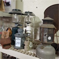 COLLECTION OF LANTERNS