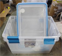 Sterilite 54Qt Totes (22.5"×16"×13") *(Bidding