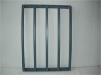 Prison Window Bars  21x28 inches