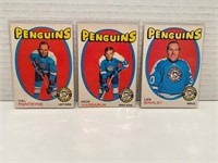1971/72 Pittsburgh Penguins Card Lot