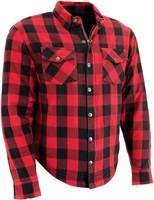 Size Large Milwaukee Leather MPM1634 Men's Plaid