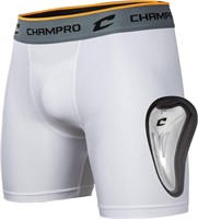 Size Small Champro Unisex-Adult Compression Boxer