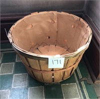 Vintage Wooden Basket
