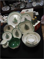 40 pieces Spode Christmas china including