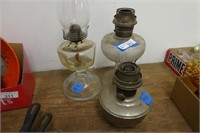 3 oil lamps