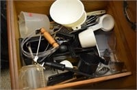 Contents of 2 Large Kitchen Drawers