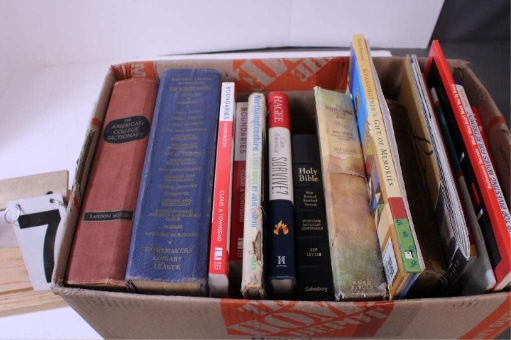 Box of Books Includes Casino Gambling