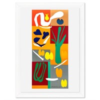 Henri Matisse 1869-1954 (After), "Vegetaux" Framed
