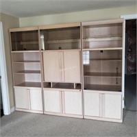 4 piece wall unit