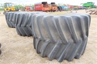 (3) Firestone 1250/45/32 Flotation Tires #