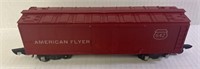 VINTAGE AMERICAN FLYER 642 RED CATTLE CAR