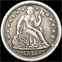 1841-O Seated Liberty Half Dime NEARLY UNCIRCULATE