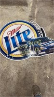 Miller light racing, signed Miller light 10